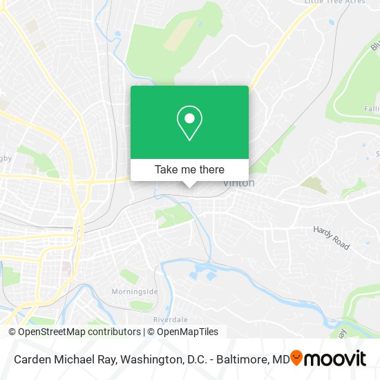 Mapa de Carden Michael Ray