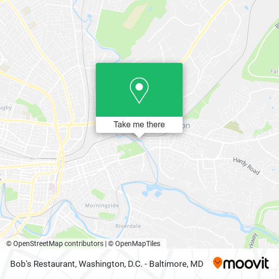 Mapa de Bob's Restaurant