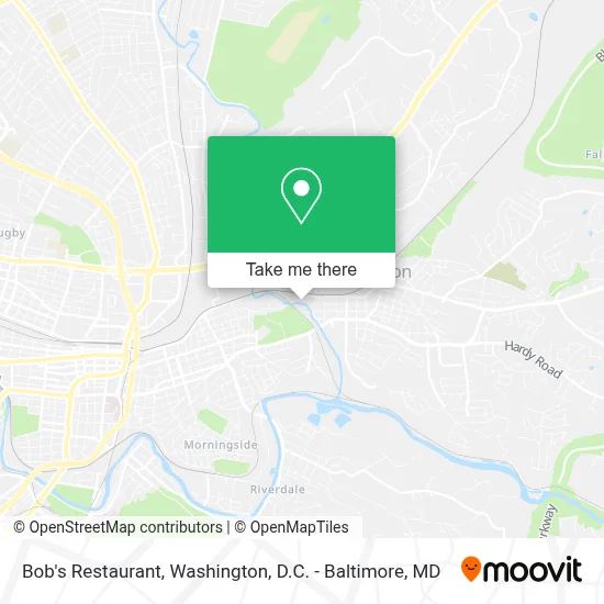 Bob's Restaurant map
