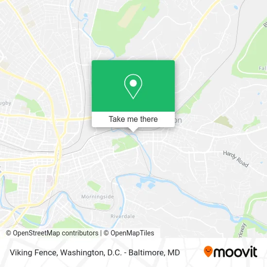 Viking Fence map