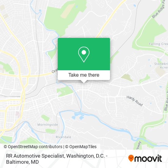 RR Automotive Specialist map