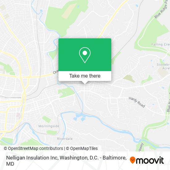 Mapa de Nelligan Insulation Inc
