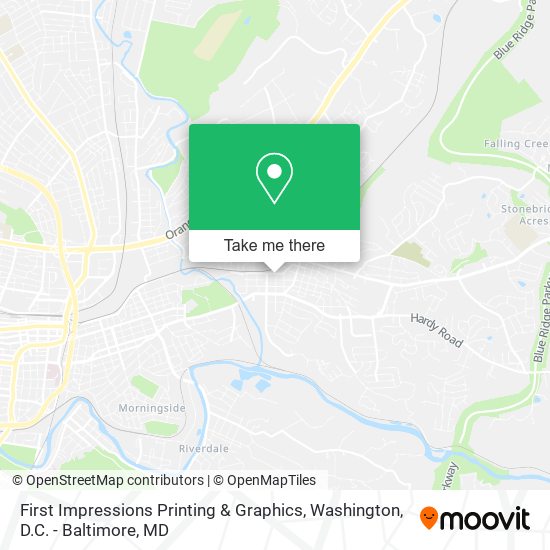 First Impressions Printing & Graphics map