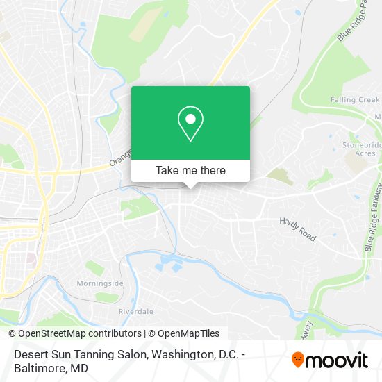 Desert Sun Tanning Salon map