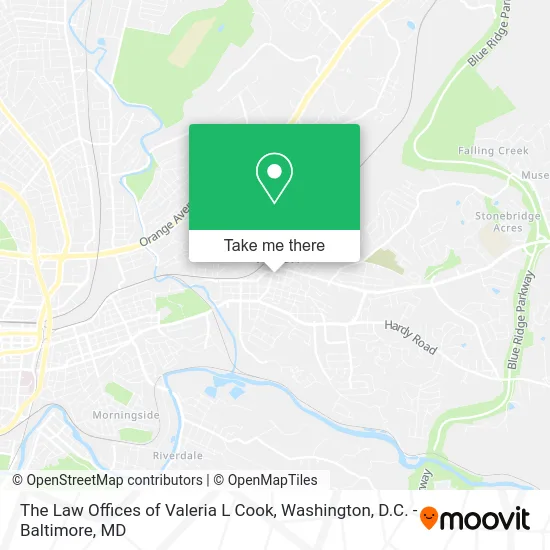 The Law Offices of Valeria L Cook map