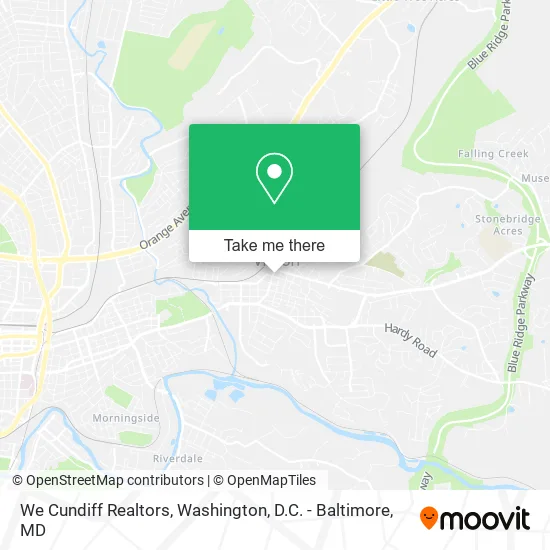 Mapa de We Cundiff Realtors