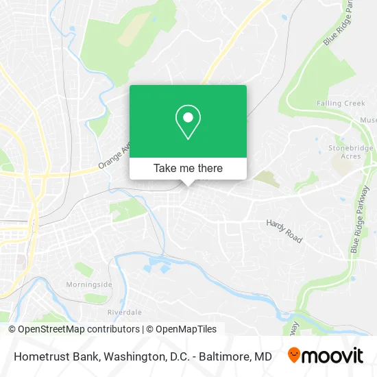Hometrust Bank map