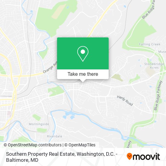 Southern Property Real Estate map
