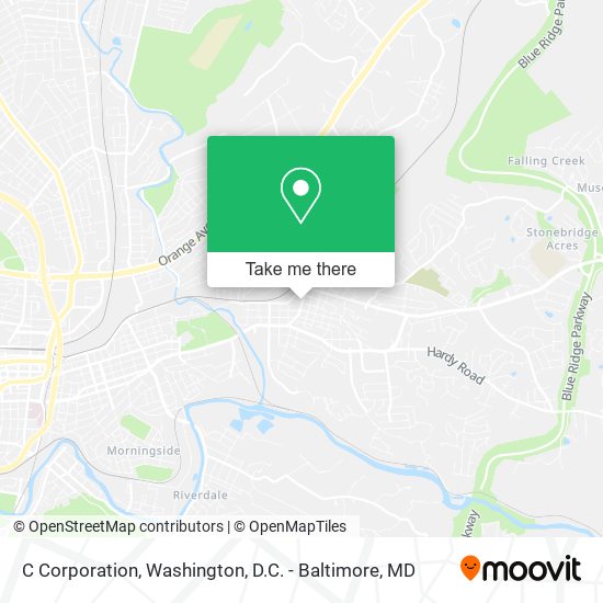 C Corporation map