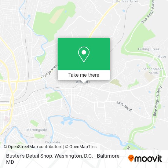 Mapa de Buster's Detail Shop