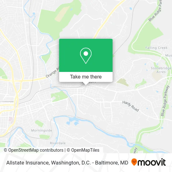 Allstate Insurance map