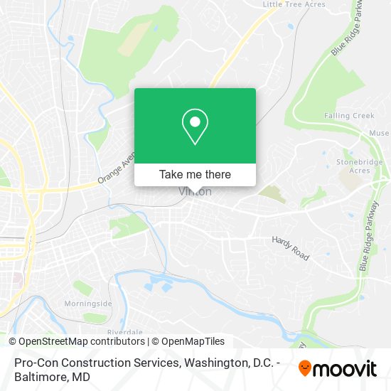 Mapa de Pro-Con Construction Services