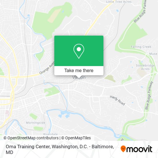 Mapa de Oma Training Center