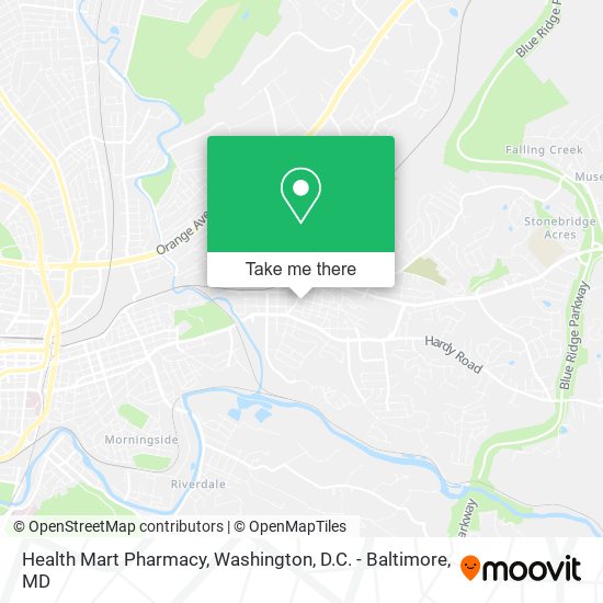 Health Mart Pharmacy map