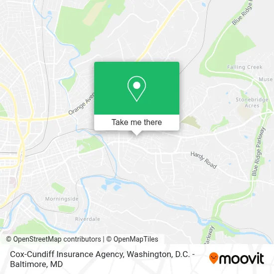 Cox-Cundiff Insurance Agency map