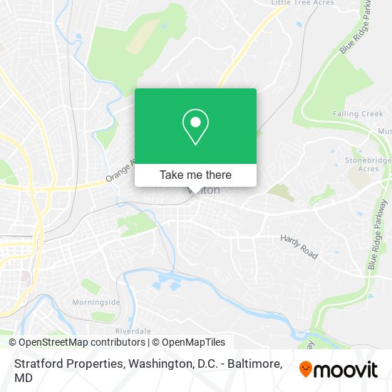 Stratford Properties map