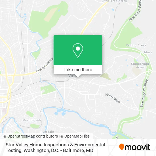 Star Valley Home Inspections & Environmental Testing map