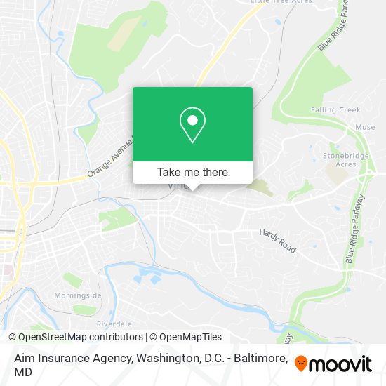 Mapa de Aim Insurance Agency