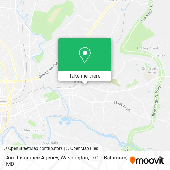 Aim Insurance Agency map