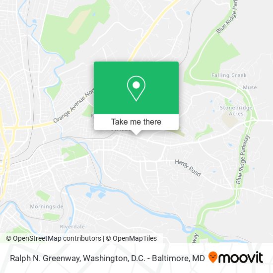 Mapa de Ralph N. Greenway