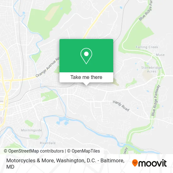 Motorcycles & More map