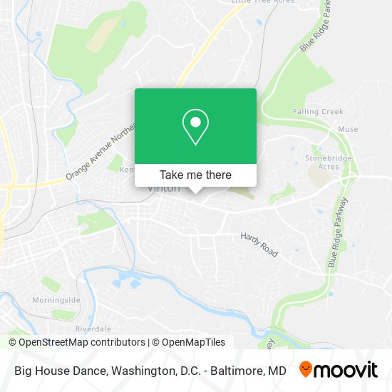 Mapa de Big House Dance