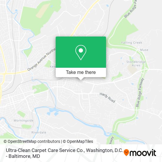 Ultra-Clean Carpet Care Service Co. map