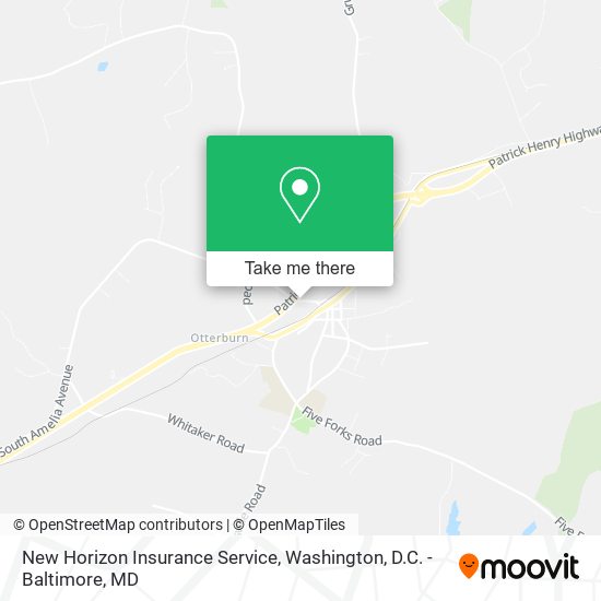 New Horizon Insurance Service map