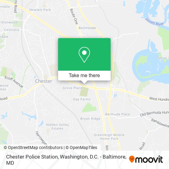 Mapa de Chester Police Station