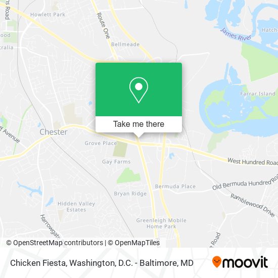 Chicken Fiesta map