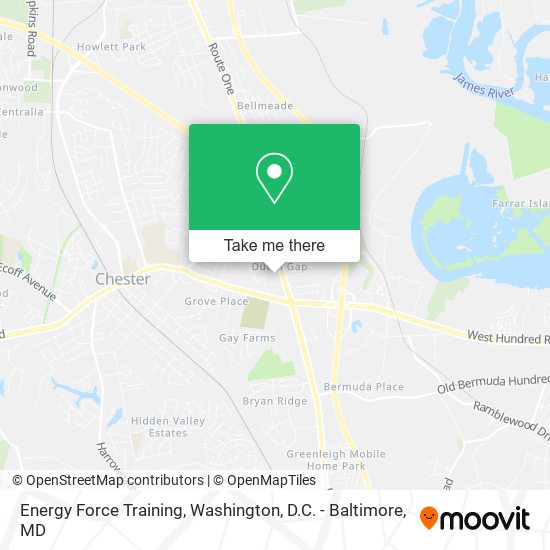 Mapa de Energy Force Training