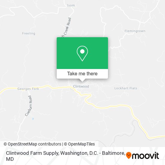Clintwood Farm Supply map