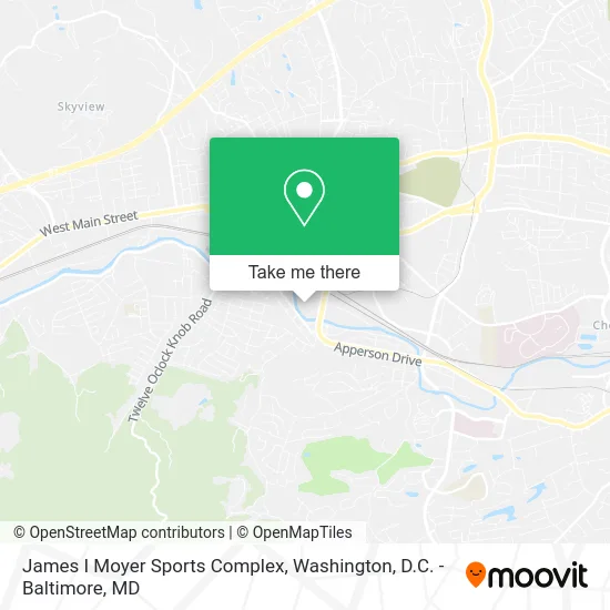 James I Moyer Sports Complex map