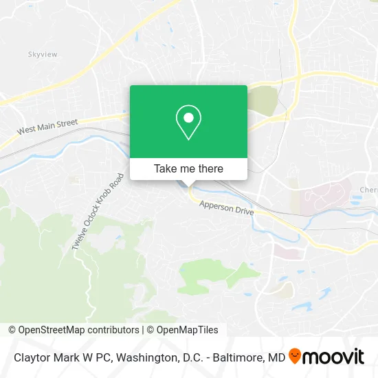 Claytor Mark W PC map