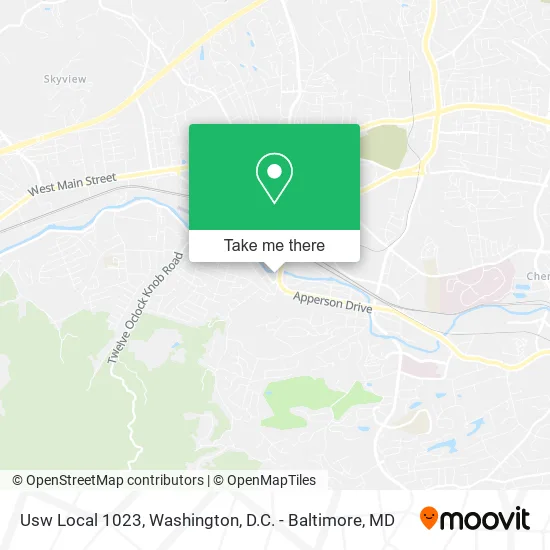 Usw Local 1023 map