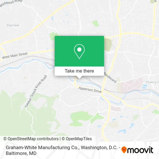 Graham-White Manufacturing Co. map