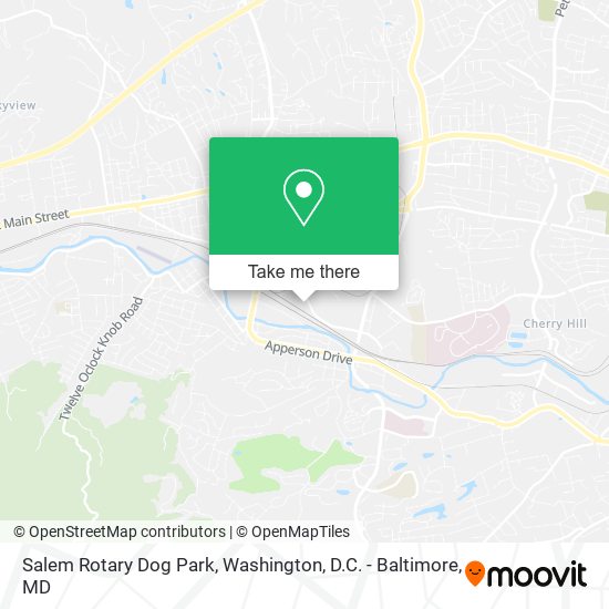 Mapa de Salem Rotary Dog Park