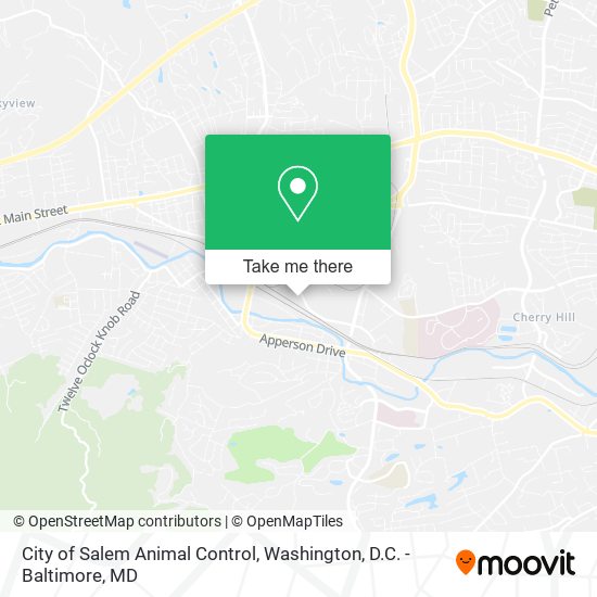 City of Salem Animal Control map