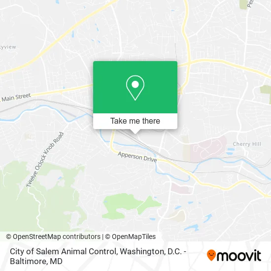 Mapa de City of Salem Animal Control