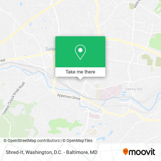 Shred-It map