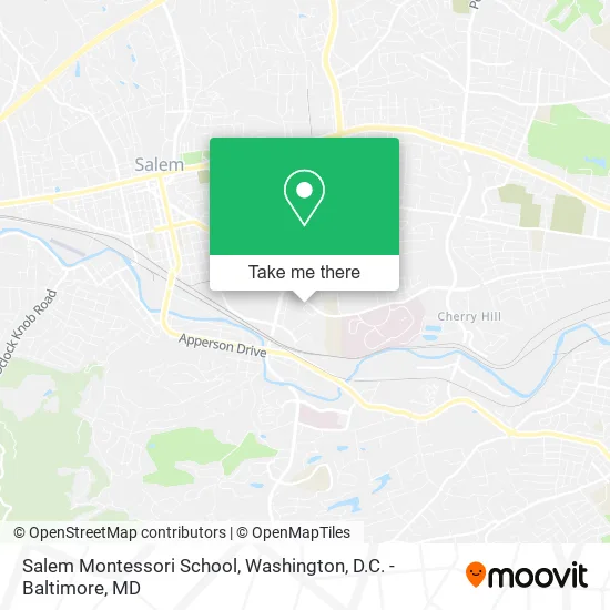 Salem Montessori School map