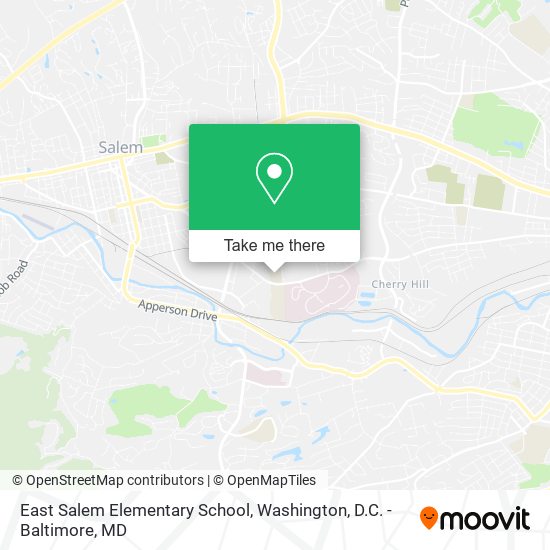 East Salem Elementary School map