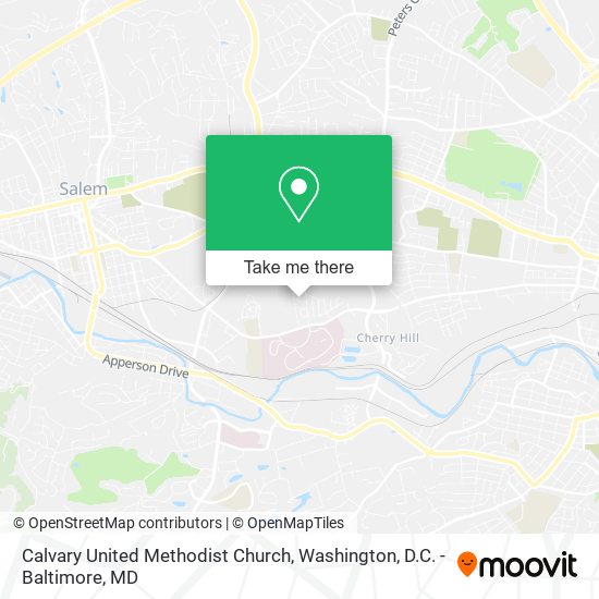Mapa de Calvary United Methodist Church