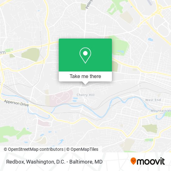 Redbox map