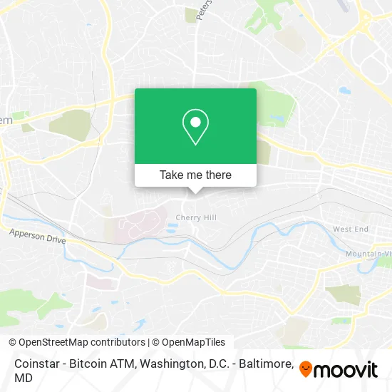 Coinstar - Bitcoin ATM map