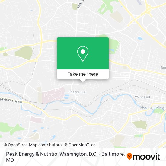 Peak Energy & Nutritio map