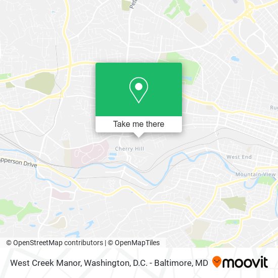 Mapa de West Creek Manor