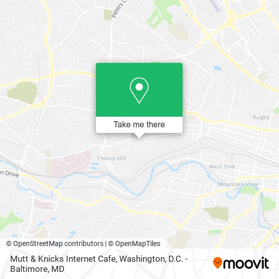Mutt & Knicks Internet Cafe map
