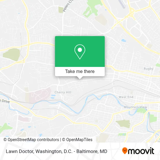 Lawn Doctor map
