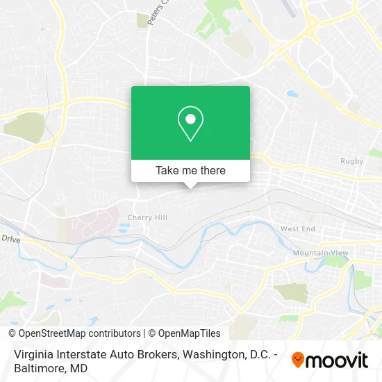 Virginia Interstate Auto Brokers map